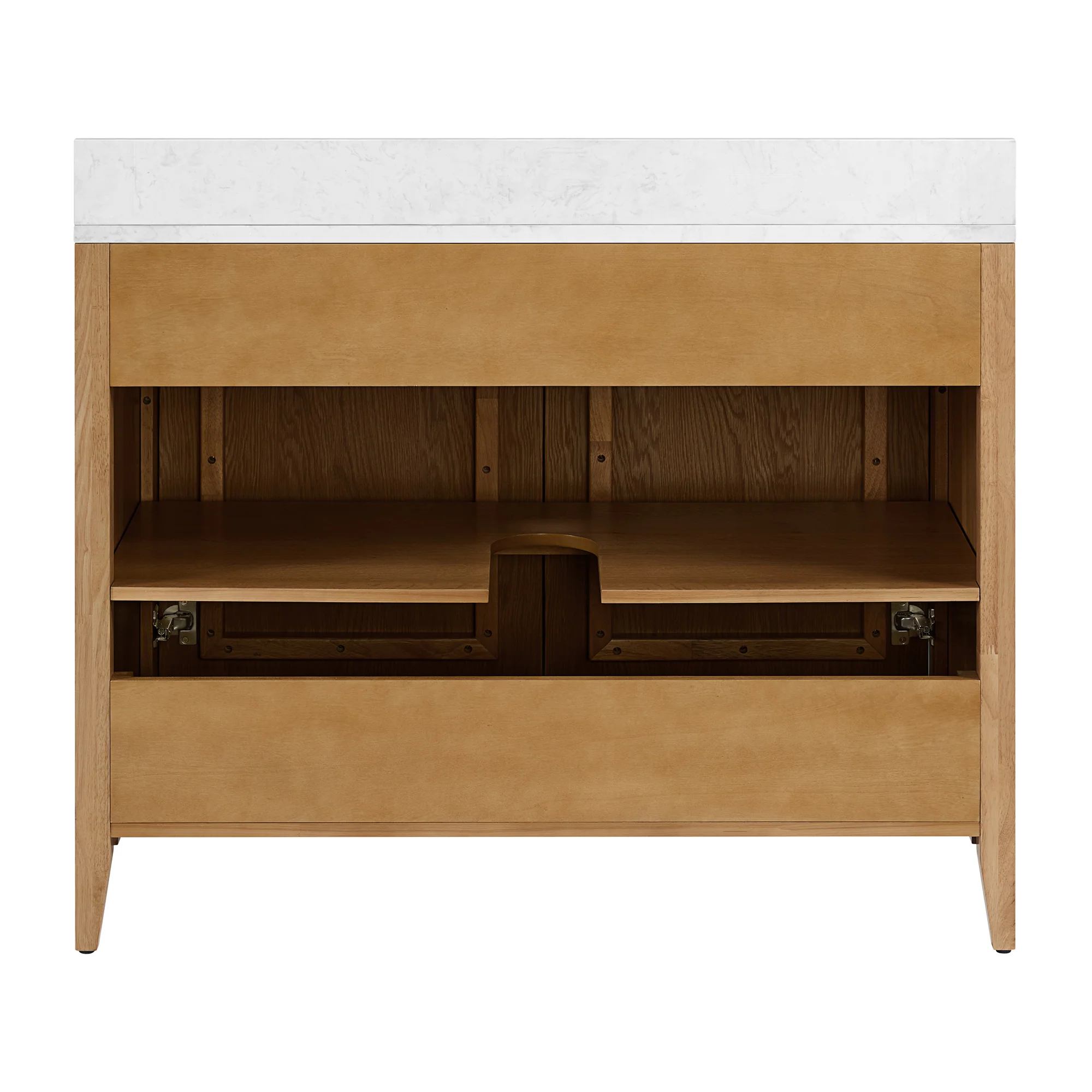 Kendal 42" Single Sink Bathroom Vanity | Cultured Marble Countertop - Image 10