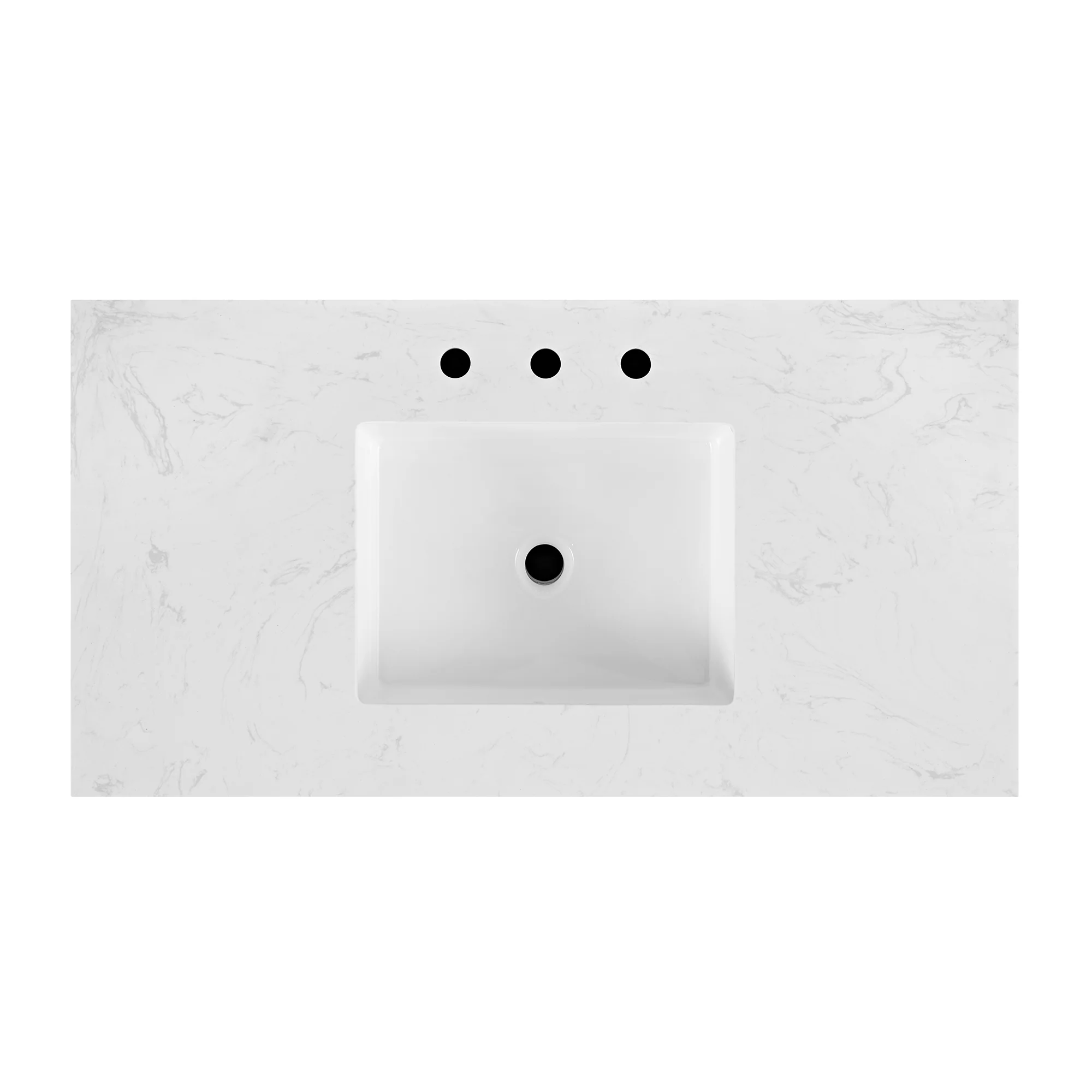 Kendal 42" Single Sink Bathroom Vanity | Cultured Marble Countertop - Image 8