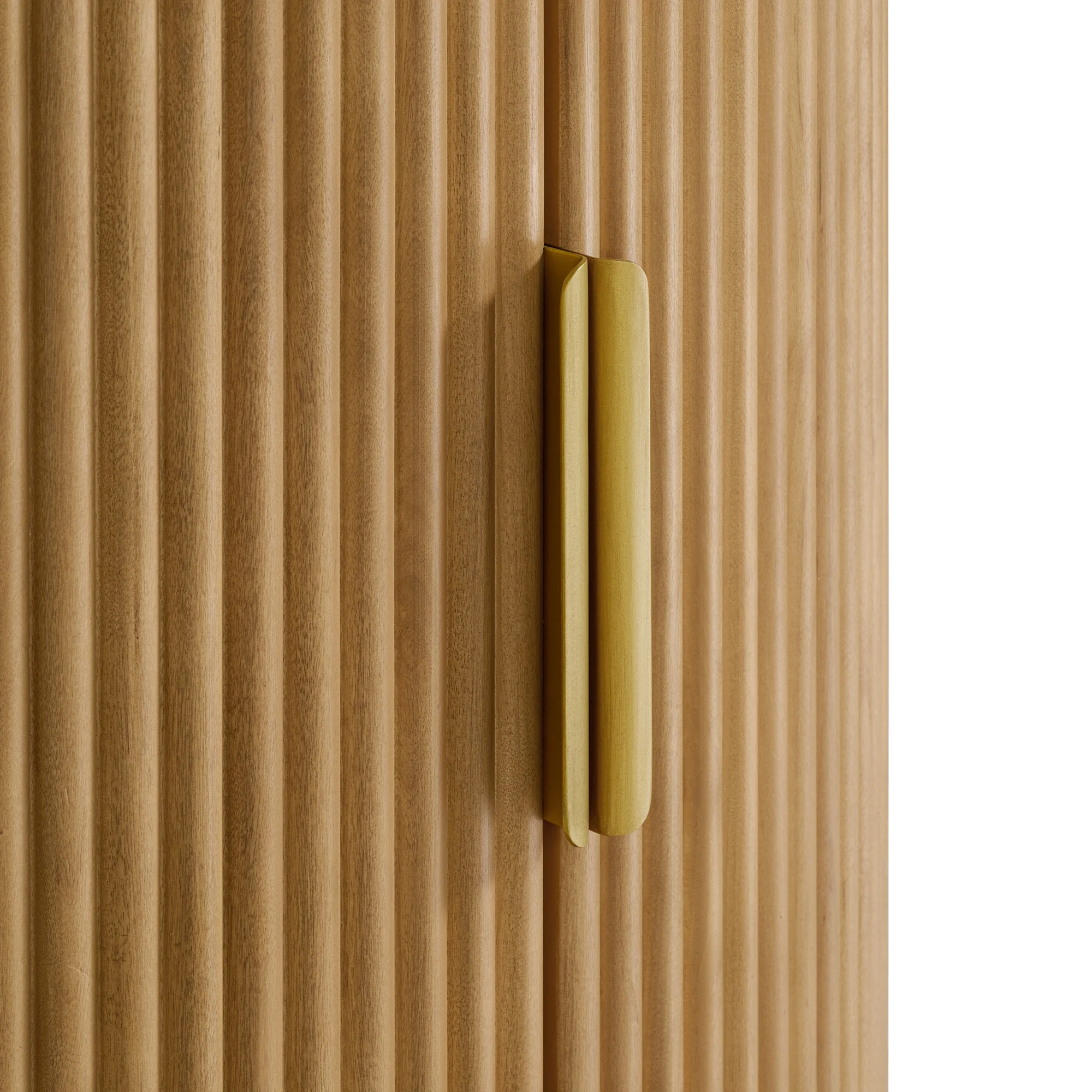 Luna 72" Reeded Birch Linen Cabinet - Image 14