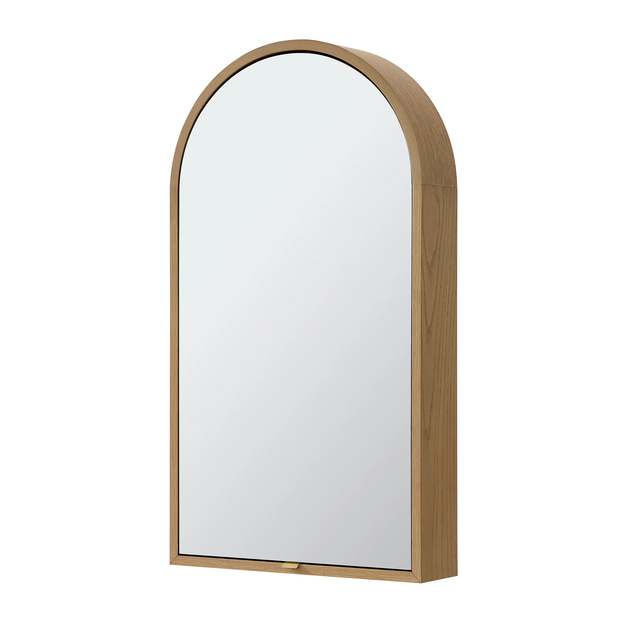Midland 20"W  Arched Surface Mount Medicine Cabinet in Walnut or Oak - Image 11