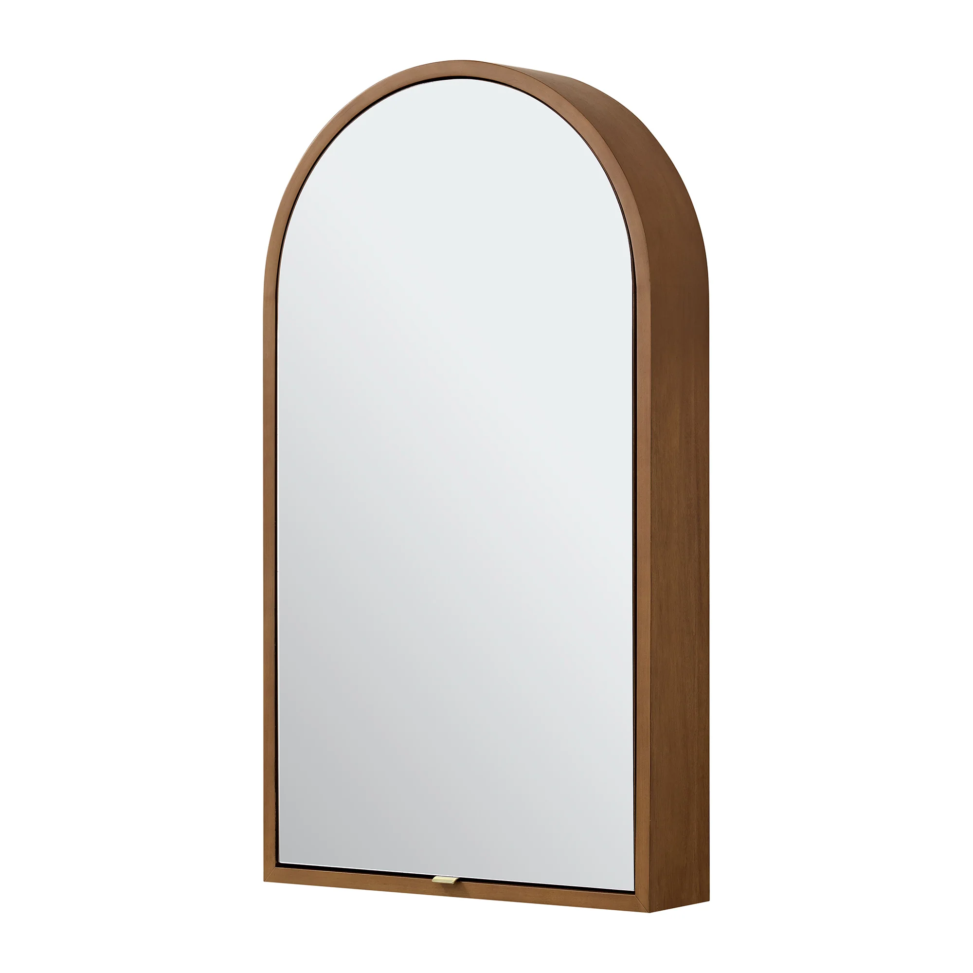 Midland 20"W  Arched Surface Mount Medicine Cabinet in Walnut or Oak - Image 7