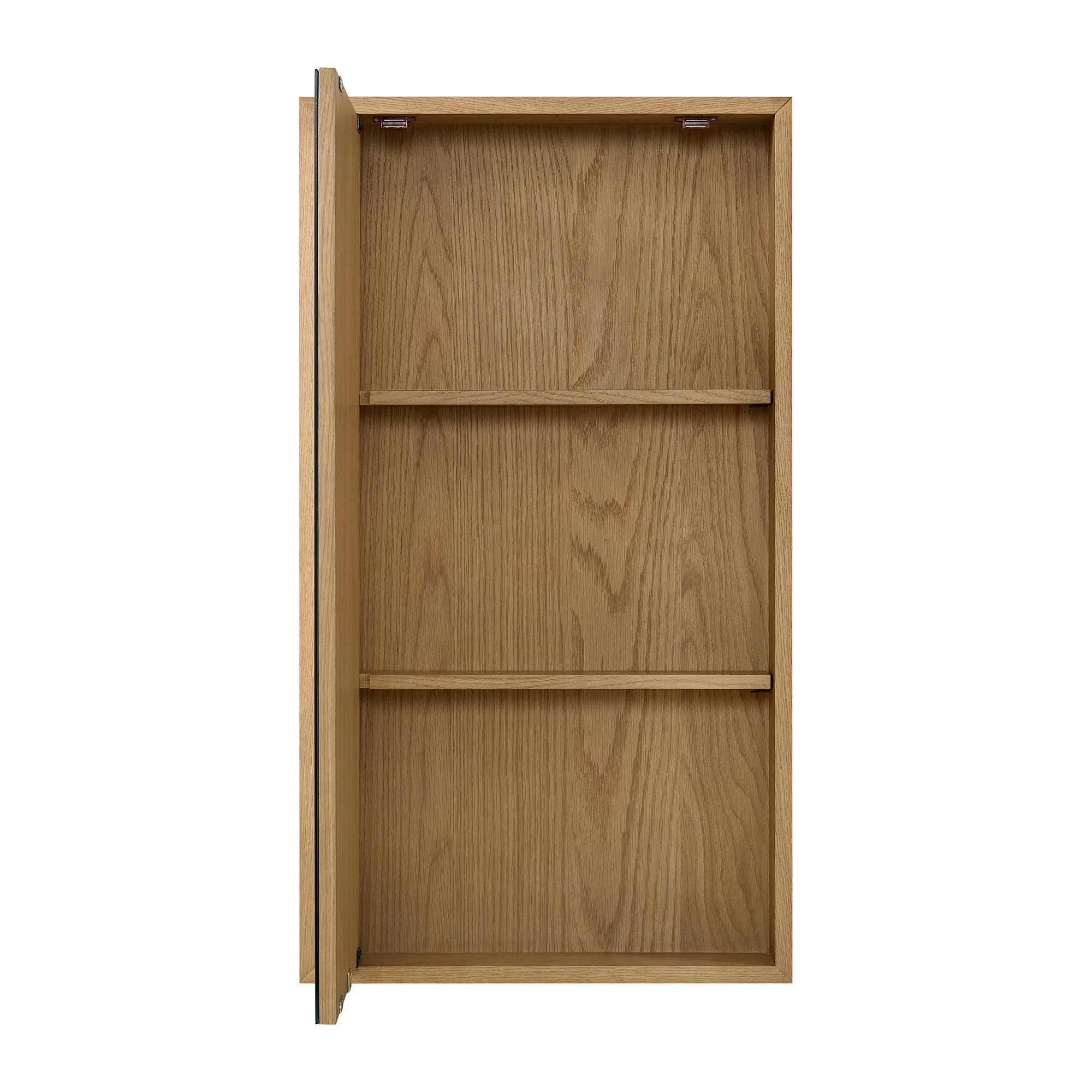 Midland 20"W Rectangular Surface Mount Medicine Cabinet in Walnut or Oak - Image 13