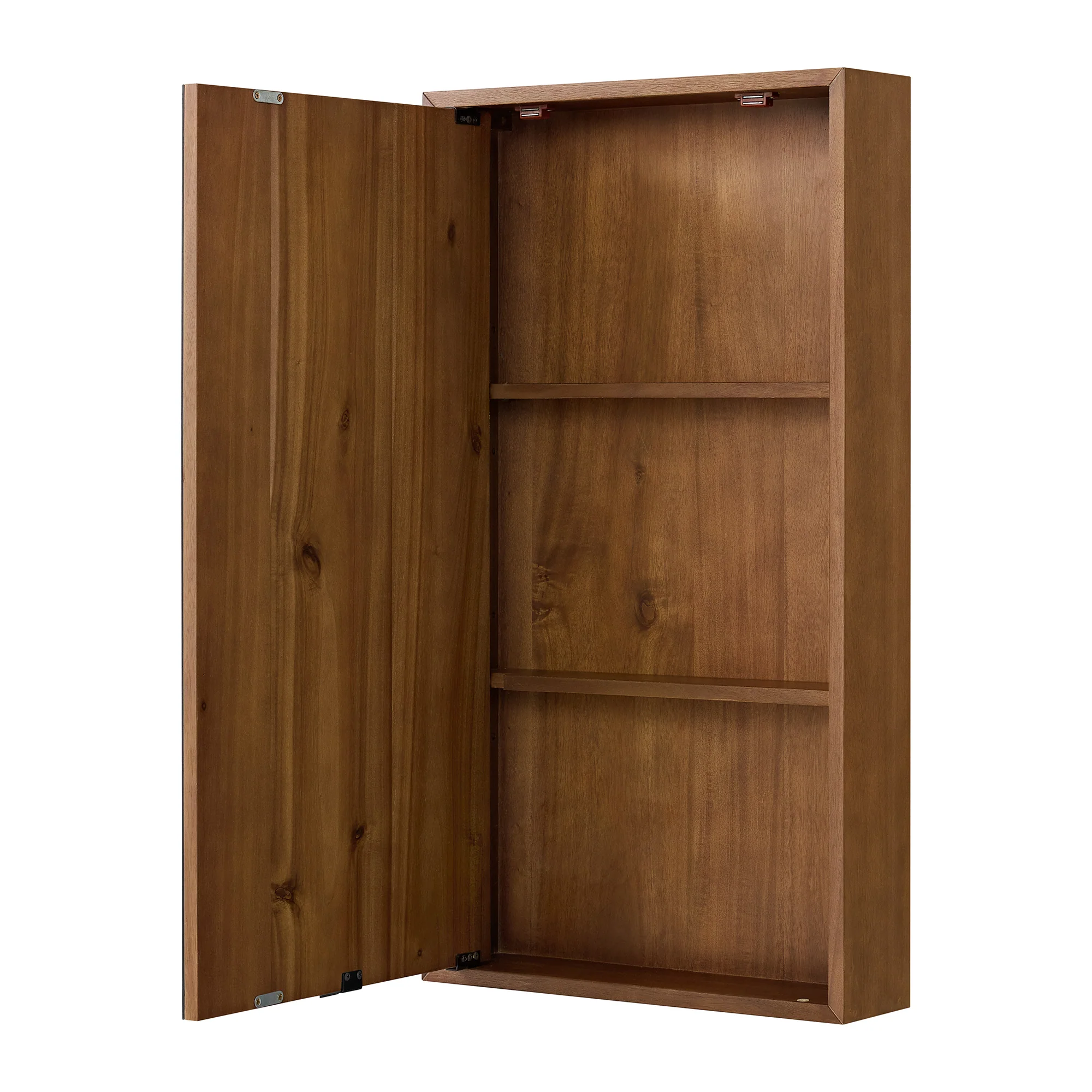 Midland 20"W Rectangular Surface Mount Medicine Cabinet in Walnut or Oak - Image 7