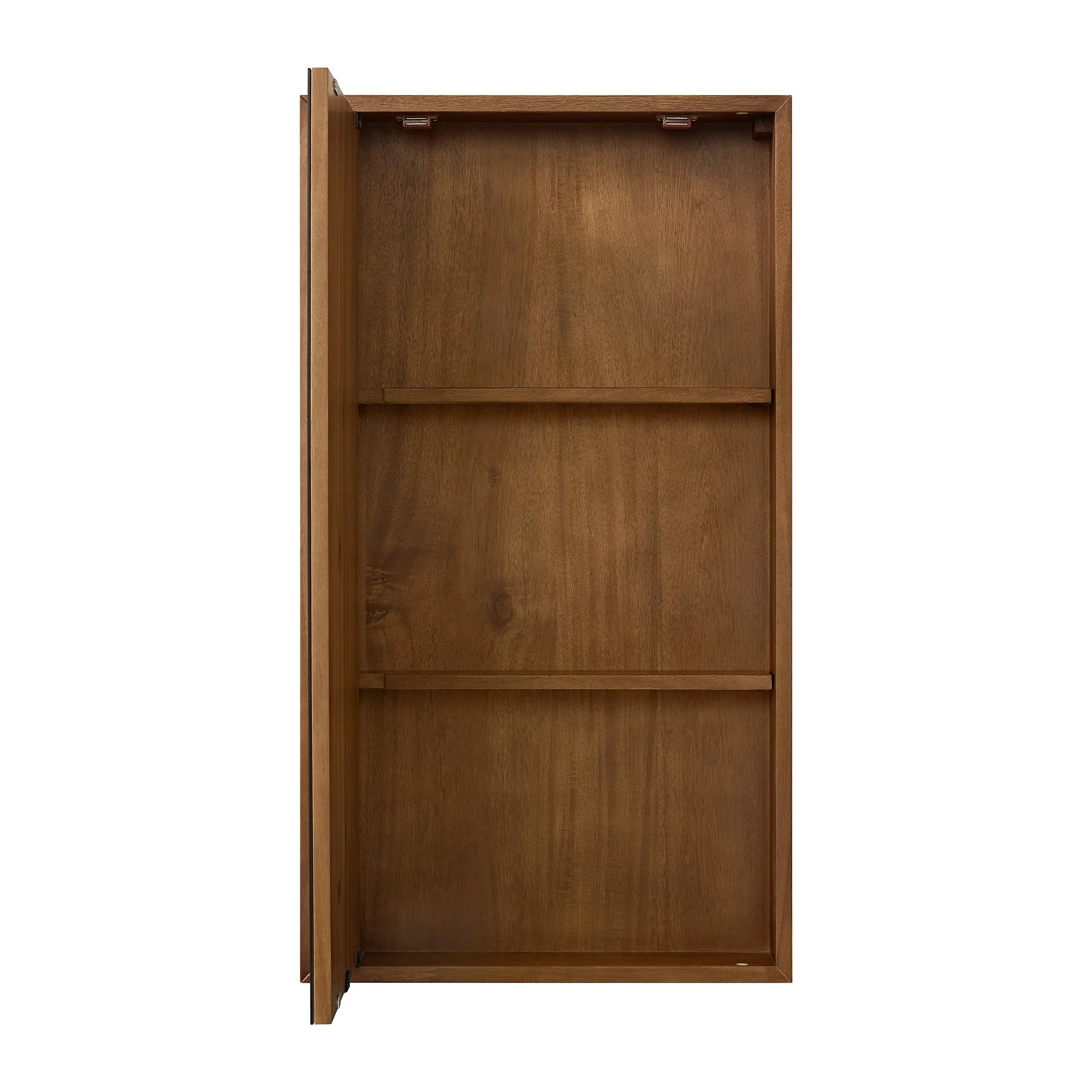 Midland 20"W Rectangular Surface Mount Medicine Cabinet in Walnut or Oak - Image 9