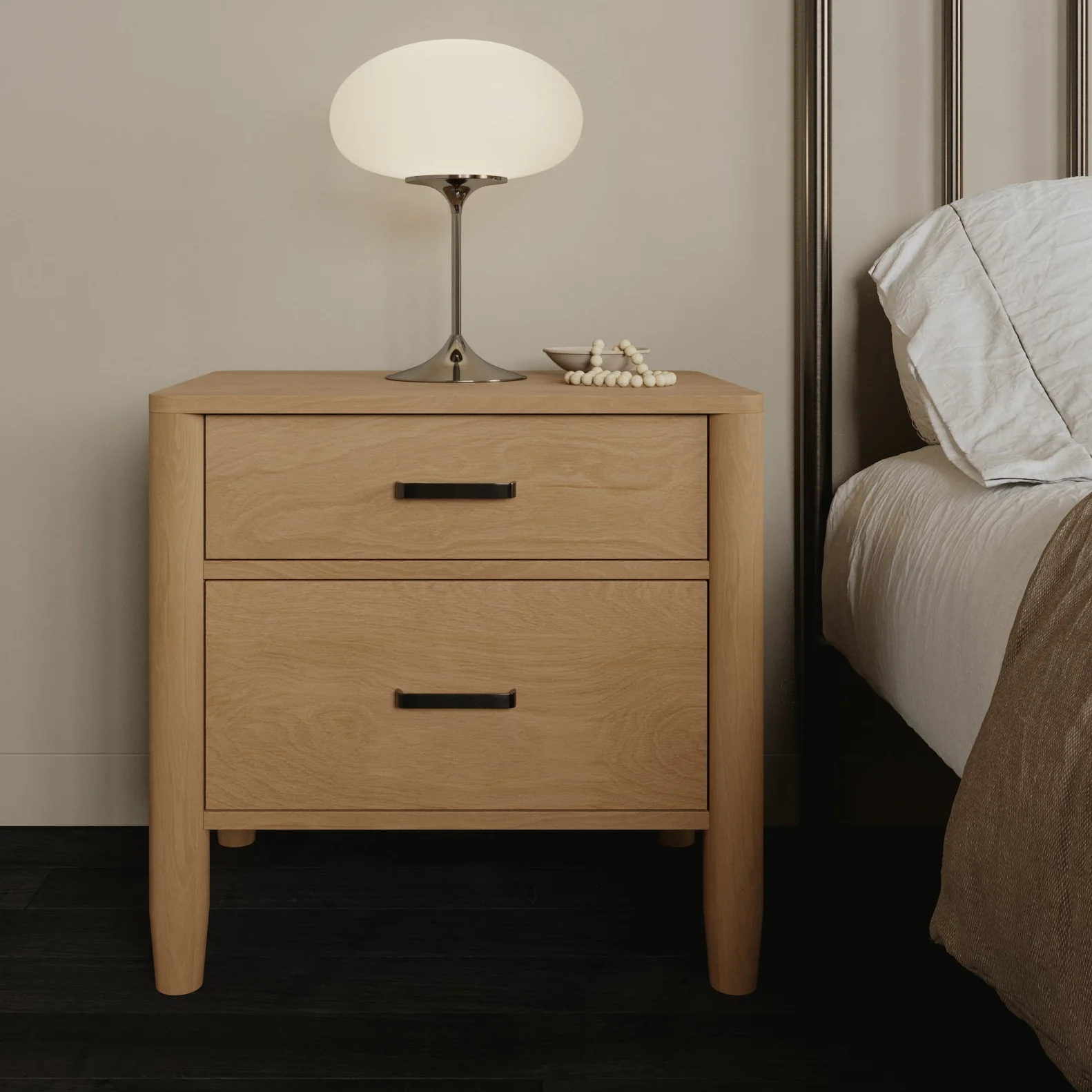 Ogden 26" Nightstand In Natural Oak - Image 15