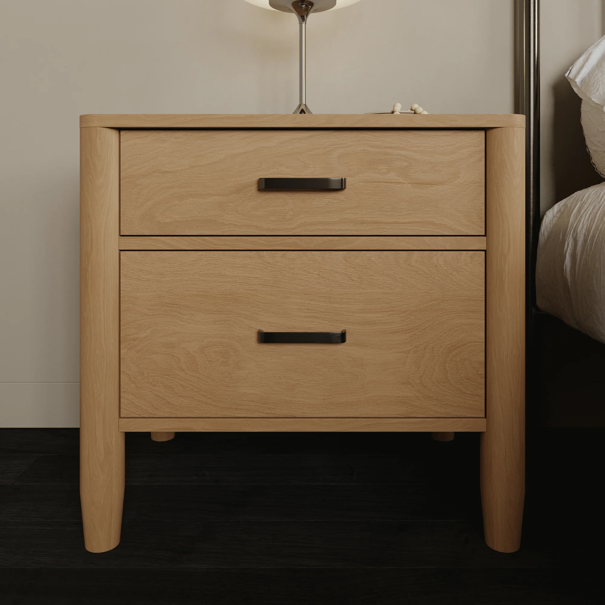 Ogden 26" Nightstand In Natural Oak - Image 16