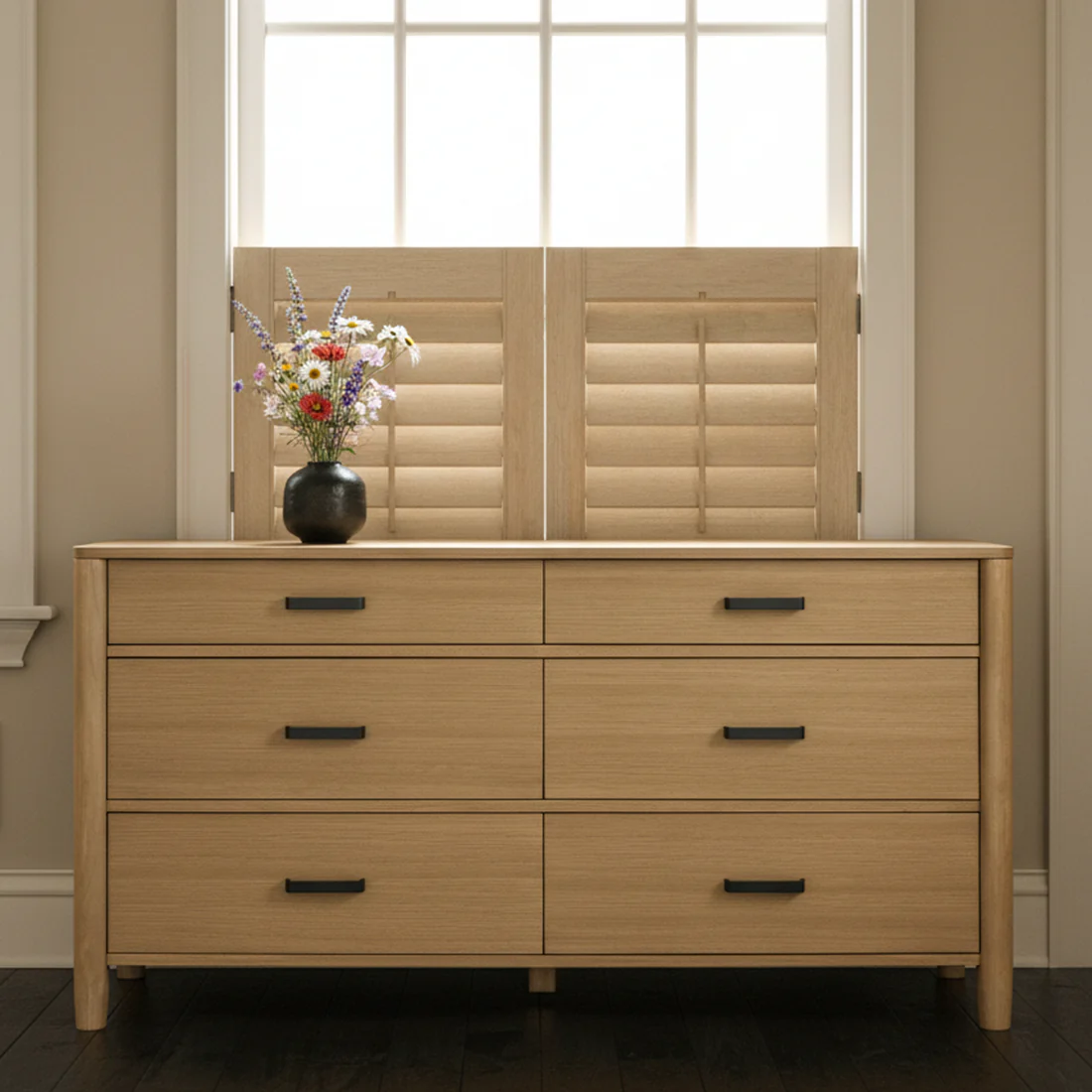 Ogden 64" Dresser in Natural Oak - Image 18