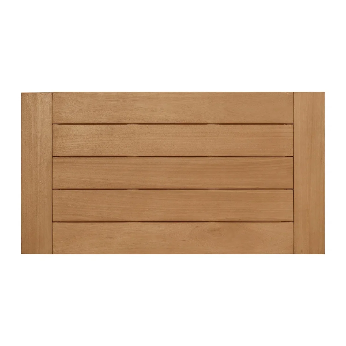 Basel 48" Outdoor Coffee Table In Oiled Eucalyptus - Image 7