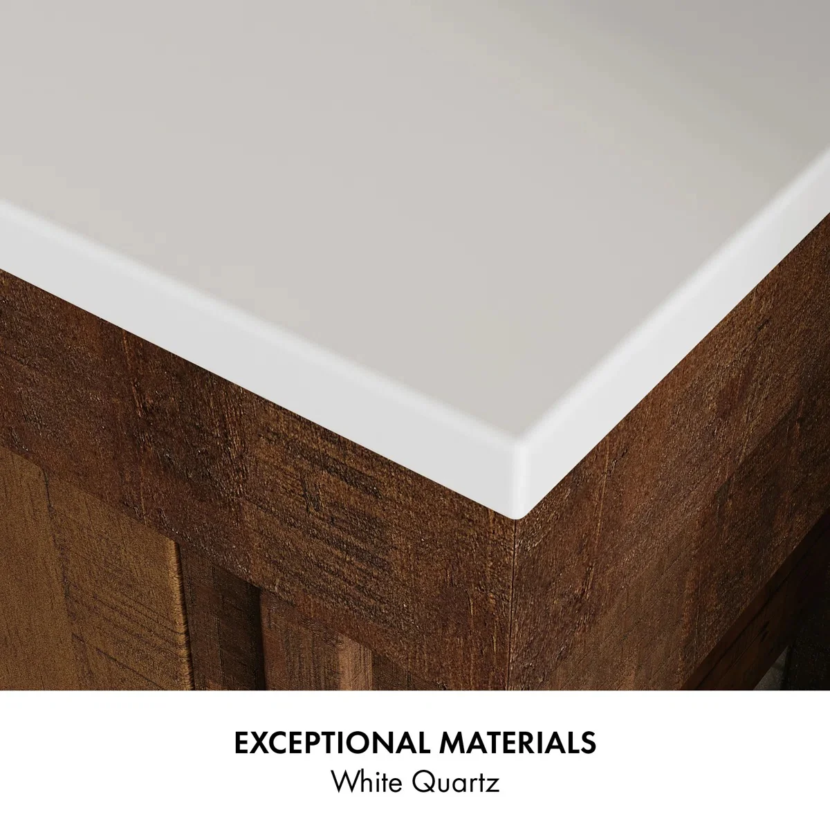 Telluride 54" Single Bathroom Vanity | Quartz Countertop - Image 11