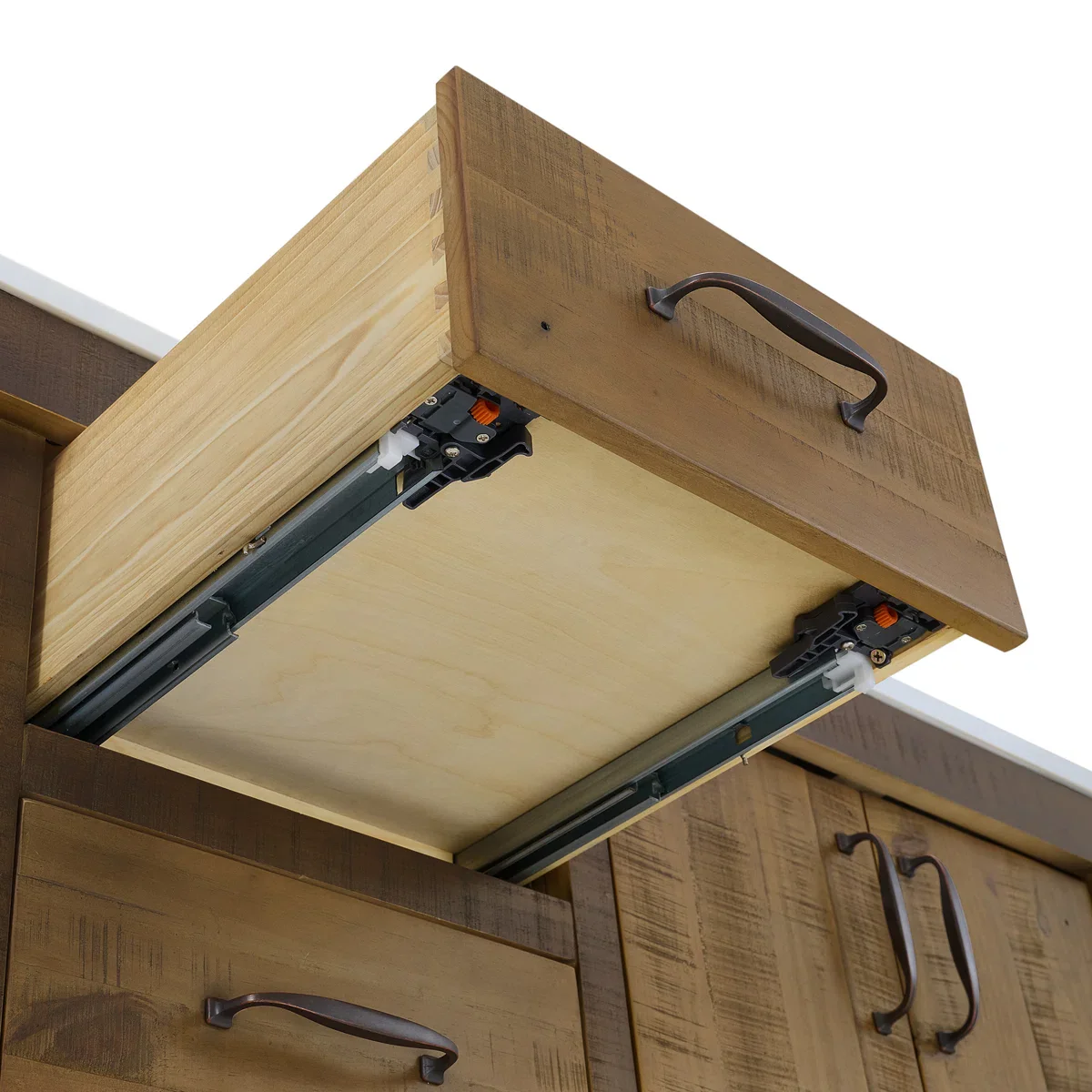 Telluride 66" Double Bathroom Vanity | White Quartz Countertop - Image 8