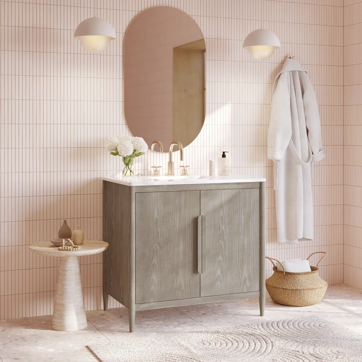 Weymouth 36" Single Bathroom Vanity | Quartz Countertop - Image 12