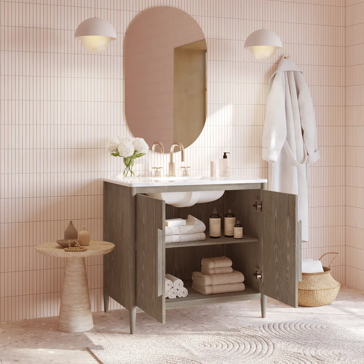 Weymouth 36" Single Bathroom Vanity | Quartz Countertop - Image 13