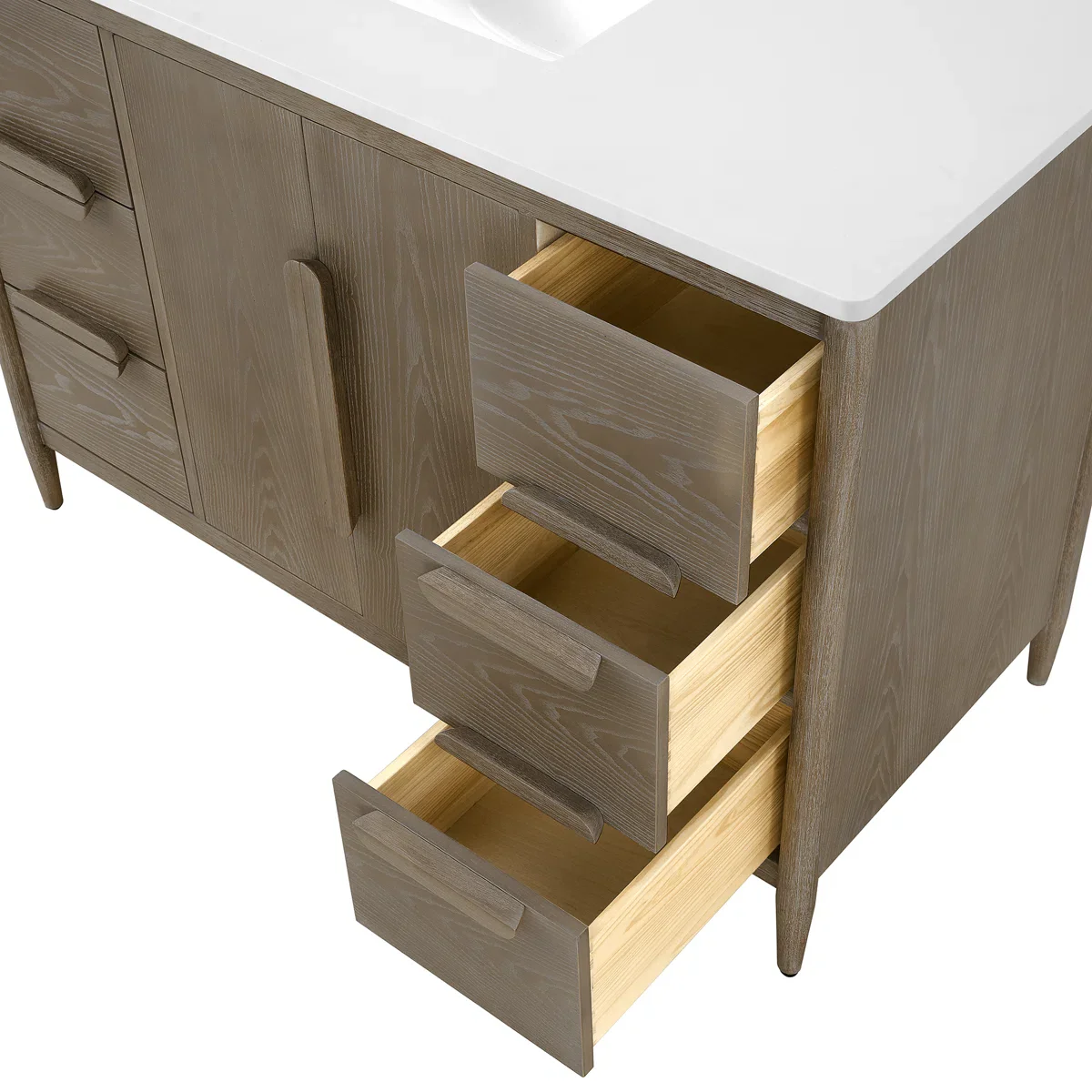 Weymouth 48" Single Bathroom Vanity | Quartz Countertop - Image 8