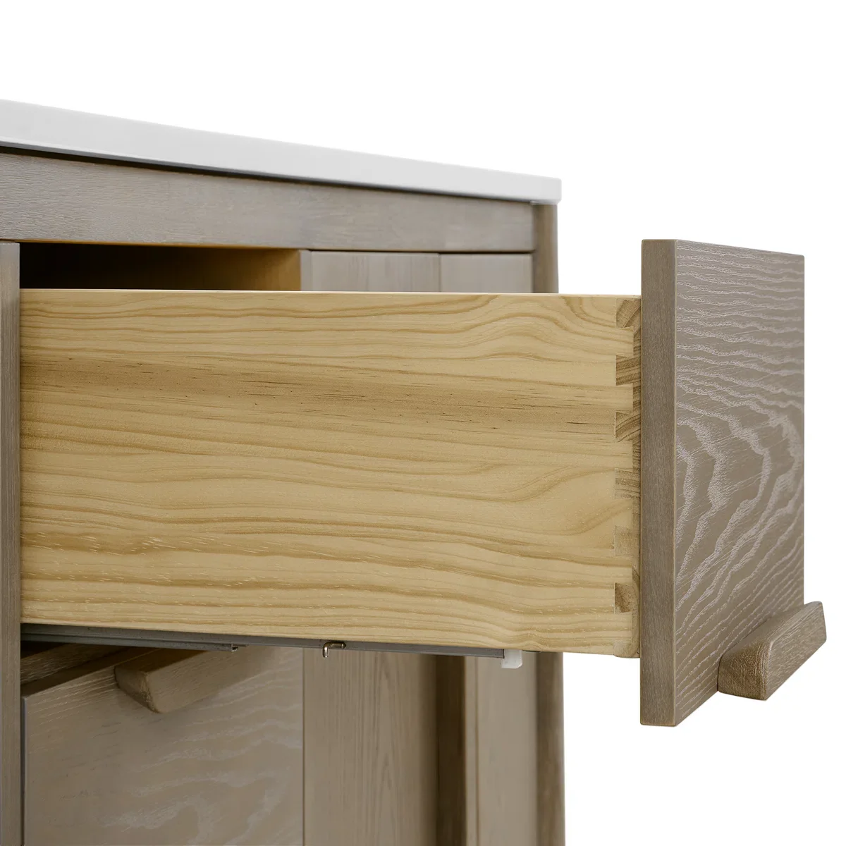 Weymouth 60" Width Double Bathroom Vanity | Quartz Countertop - Image 10
