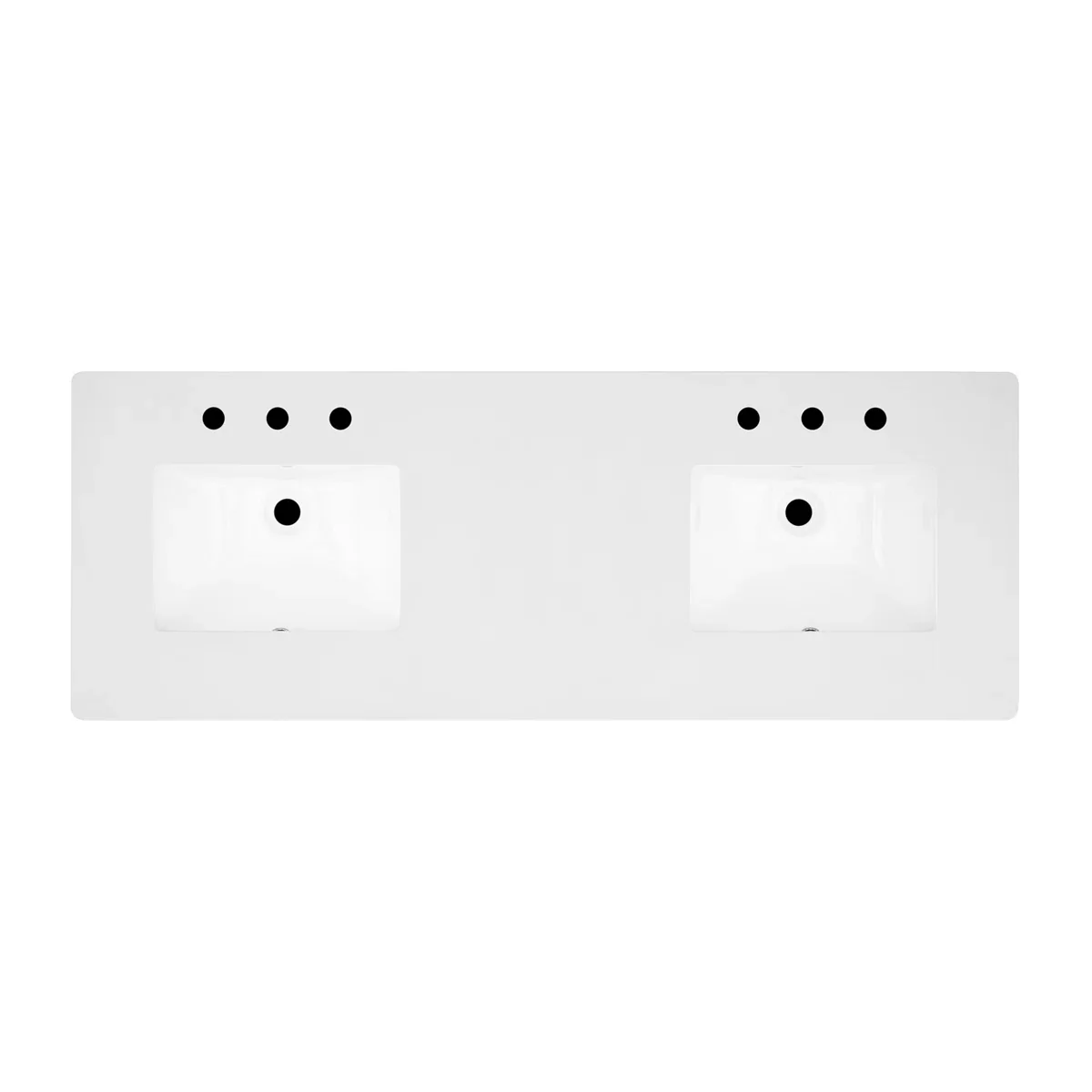 Weymouth 60" Width Double Bathroom Vanity | Quartz Countertop - Image 12