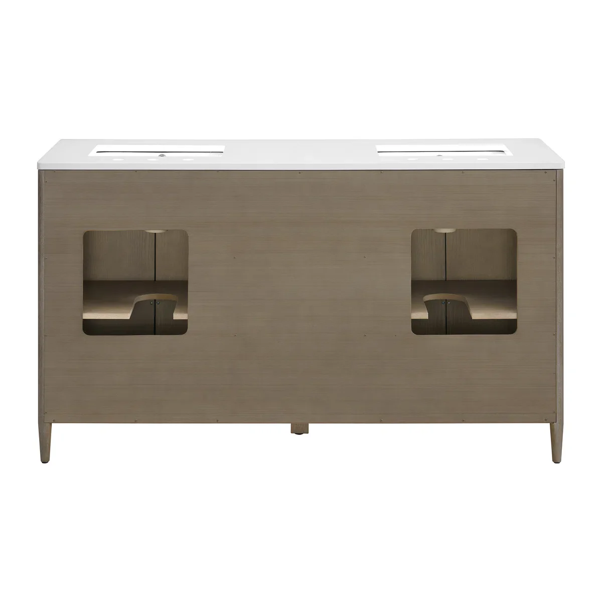 Weymouth 60" Width Double Bathroom Vanity | Quartz Countertop - Image 13