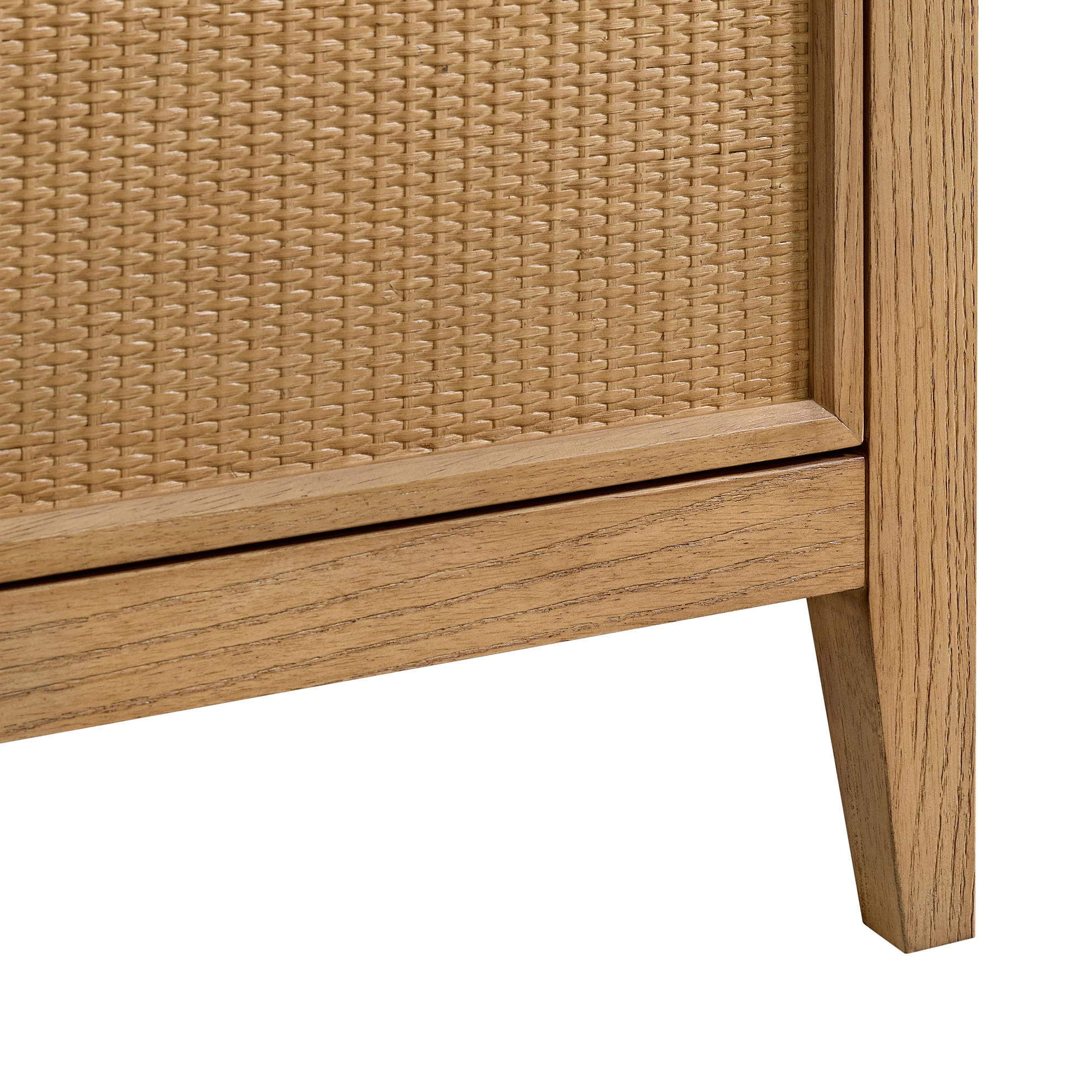 Whitney 24"W x 20"D Rattan RTA Single Bathroom Vanity | Cultured Marble Countertop - Image 8